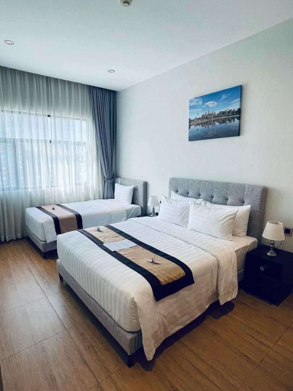 The View Serviced Residence 豪景日式酒店公寓 Phnom Penh Exterior foto